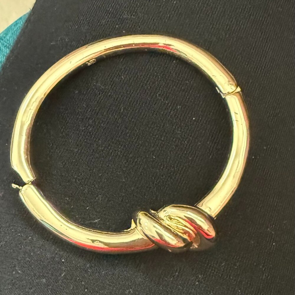 Banana Republic Gold Double Knot Bracelet